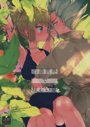 (The ROCK 2) [tcnc (Serizawa Nae)] Sekki Sekai de Mabushii Natsu (Dr. STONE) [English] [Uncle Bane] cover