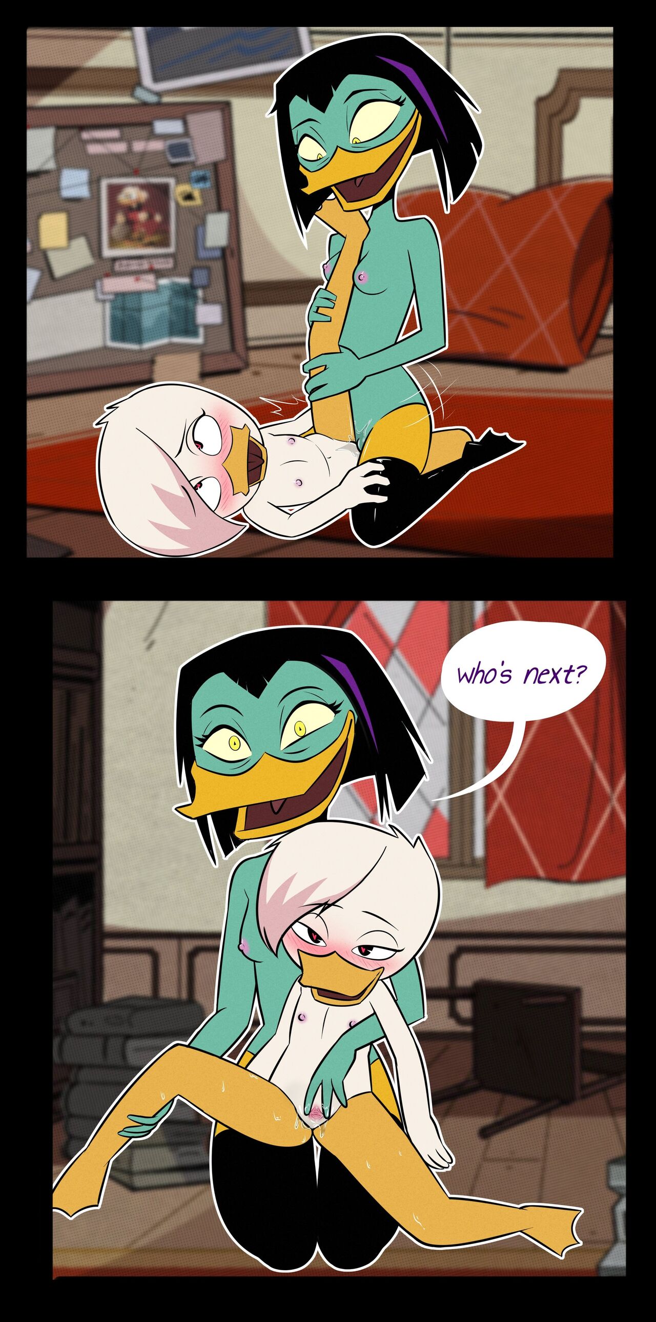 DuckTales - Bored Donald & Lena / Lena x Magica page 9 full