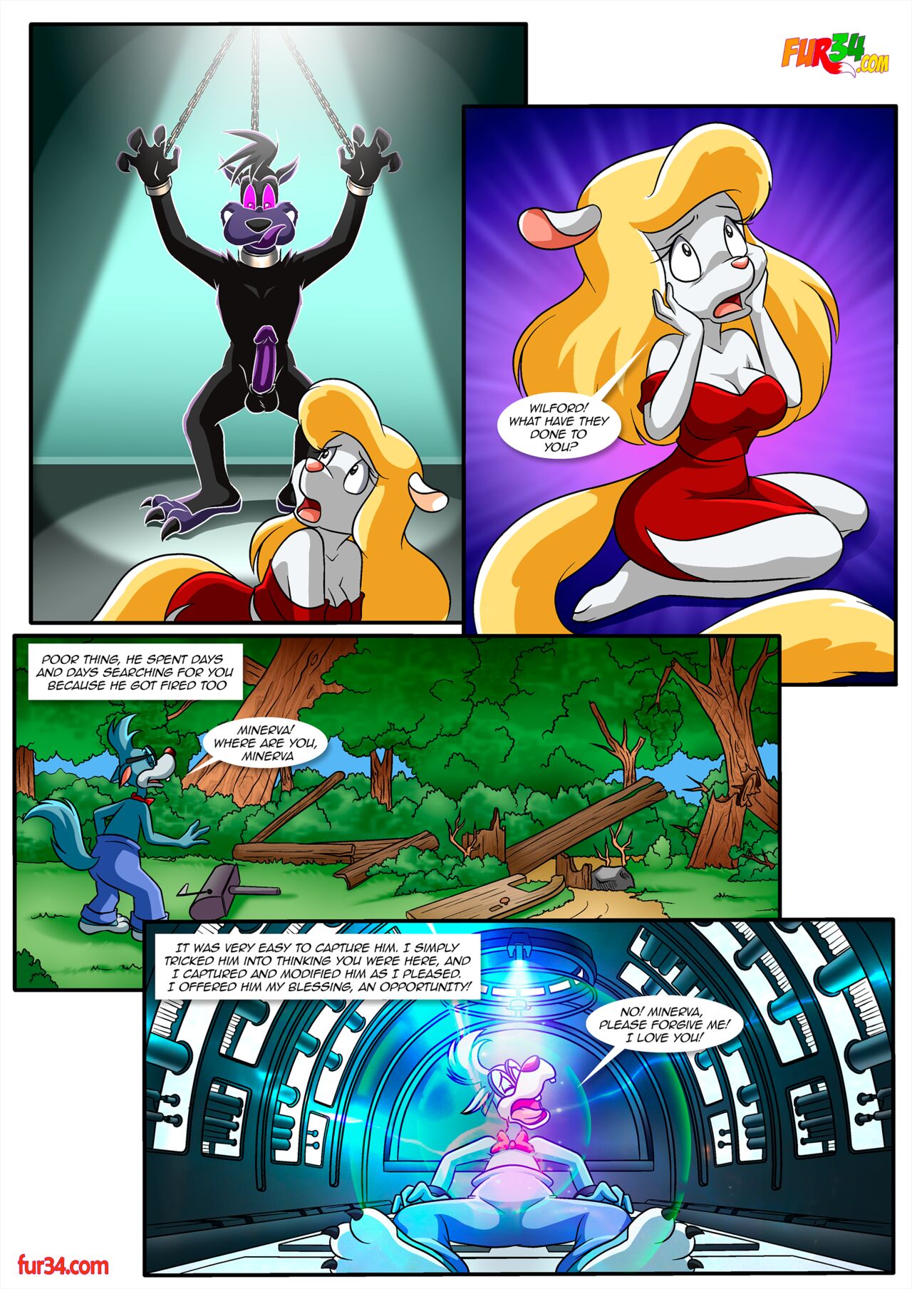 Minerva Mink: Out of Service! page 12 full