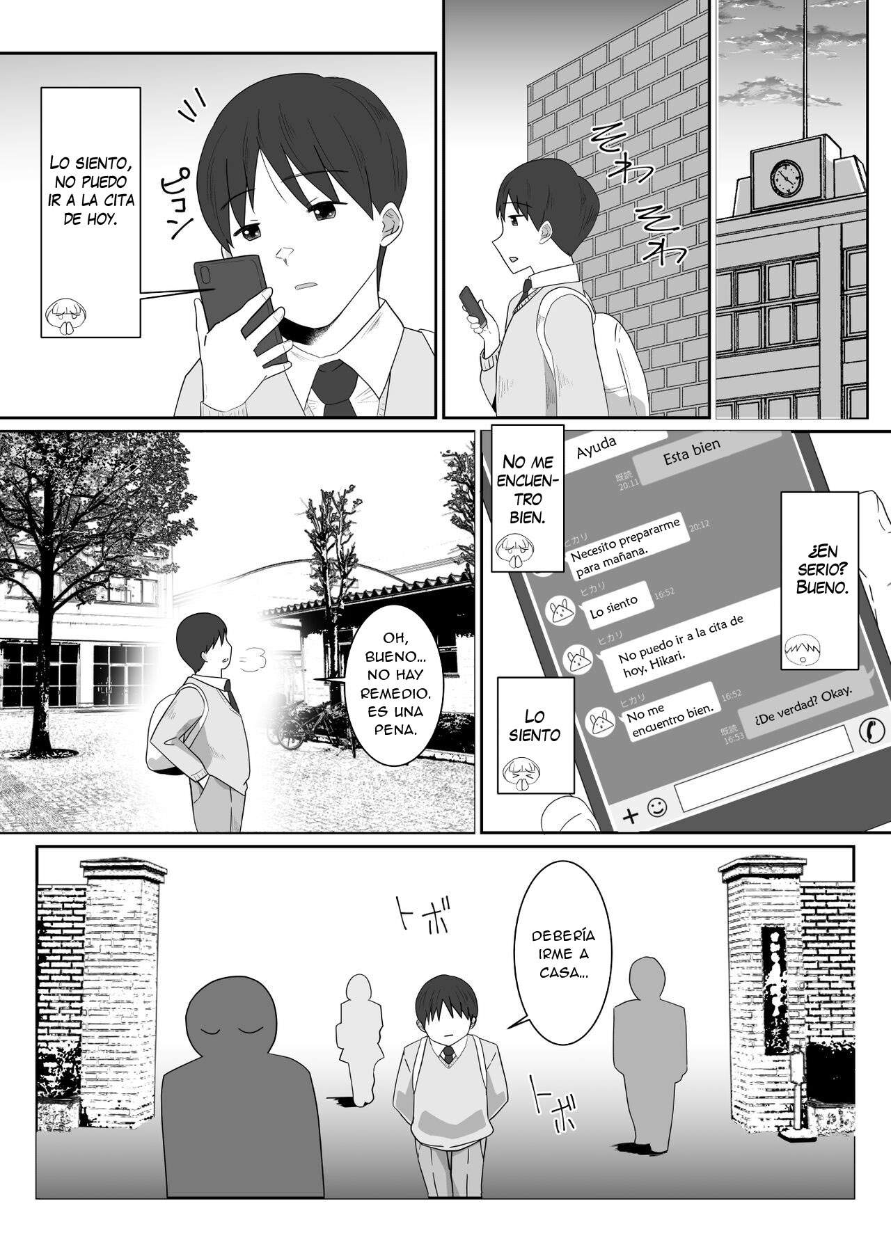 Boku no Suki na Kyonyuu Osananajimi ga Charao Senpai no Kanojo ni Natta Hi page 9 full