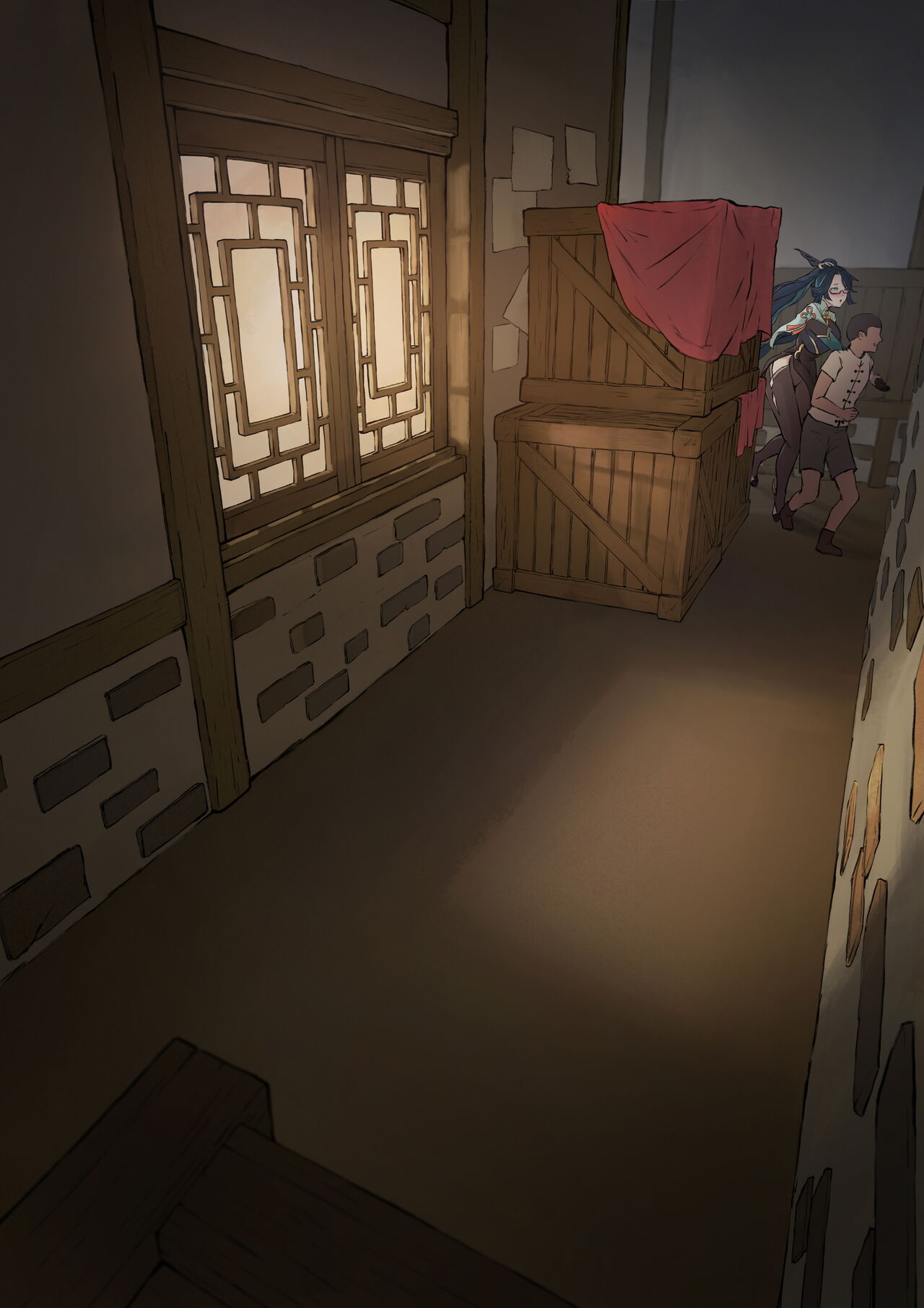 Xianyun - Back alley | 闲云 - 后巷 page 1 full