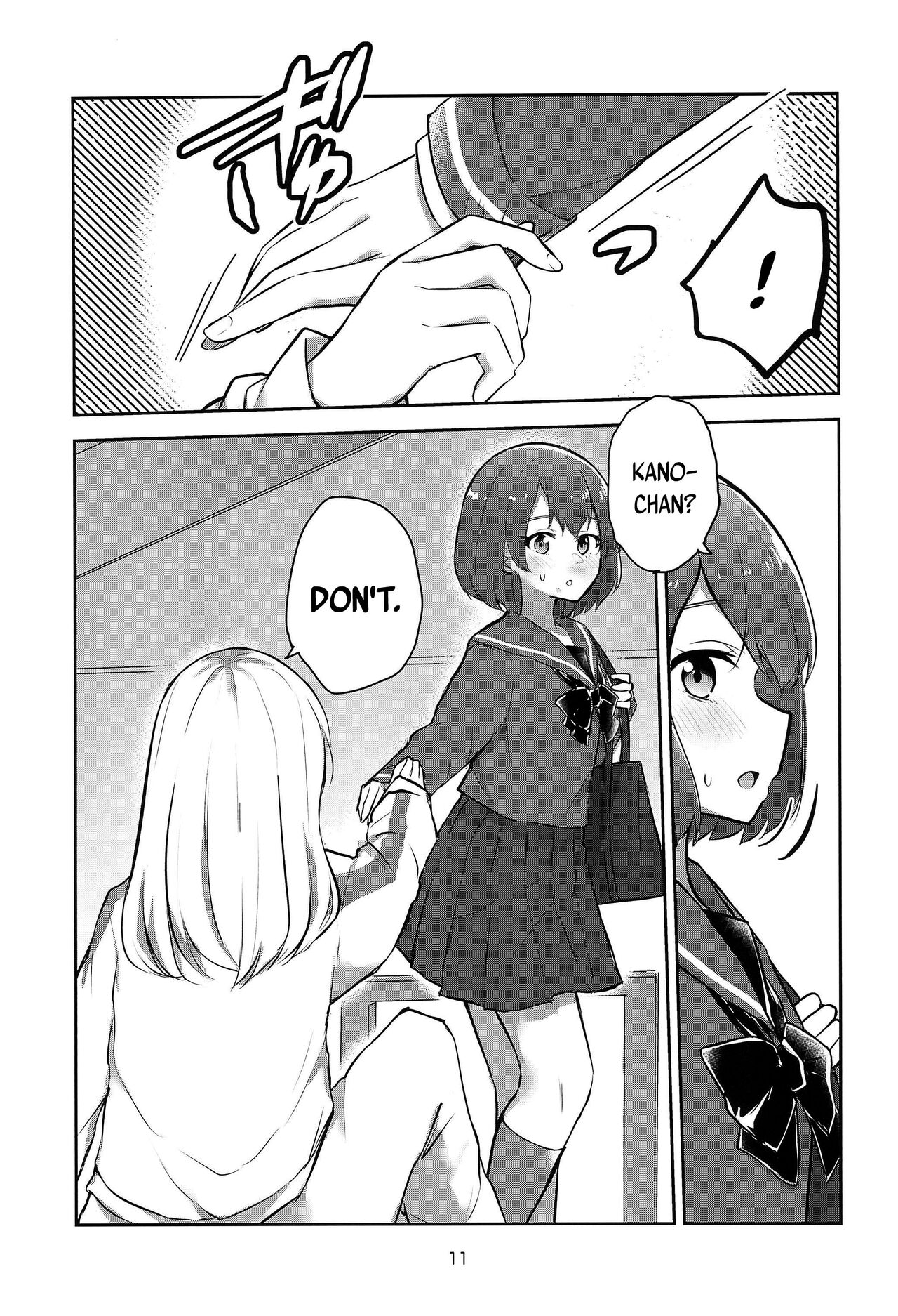 Yoru no Sasoi wa Kotowarenai | Kano Can't Refuse Yoru's Temptation page 11 full