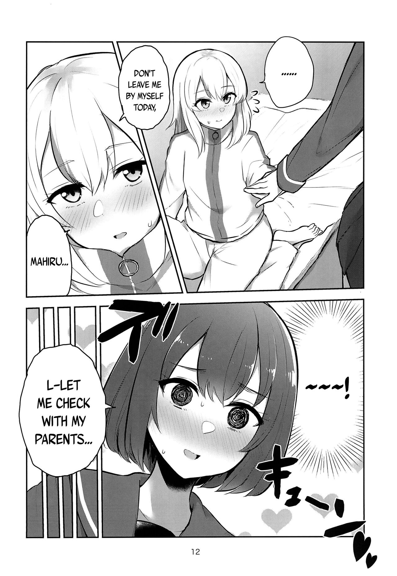 Yoru no Sasoi wa Kotowarenai | Kano Can't Refuse Yoru's Temptation page 12 full