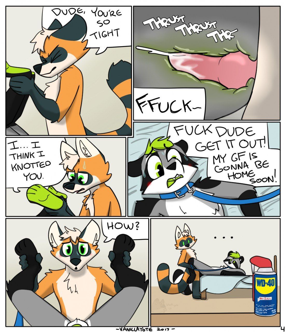 Not gay comic page 4 full
