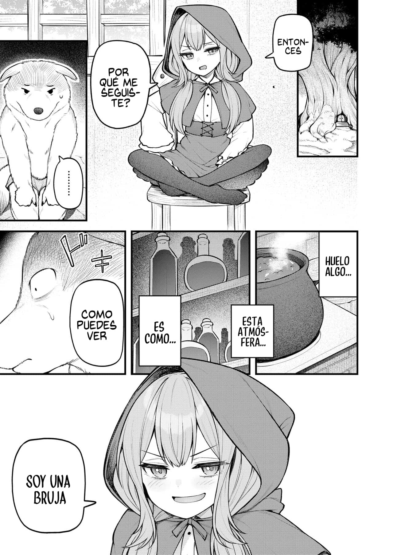 Akazukin to Fujimi no Ookami-san Zenpen page 3 full
