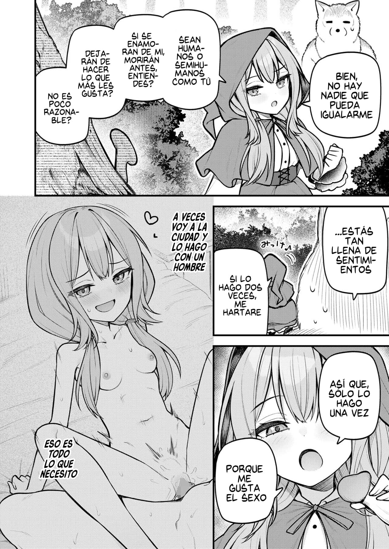 Akazukin to Fujimi no Ookami-san Zenpen page 6 full