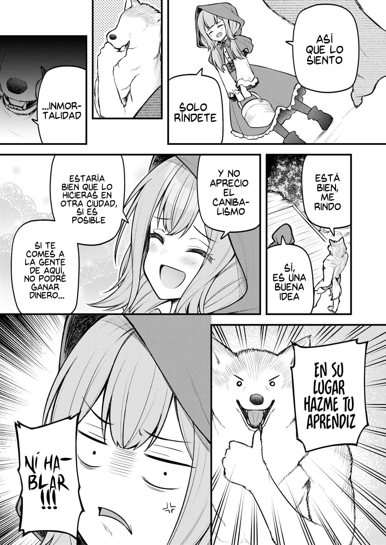 Akazukin to Fujimi no Ookami-san Zenpen page 7 full
