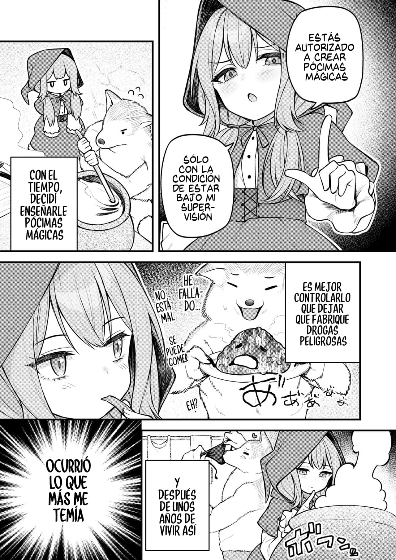 Akazukin to Fujimi no Ookami-san Zenpen page 9 full