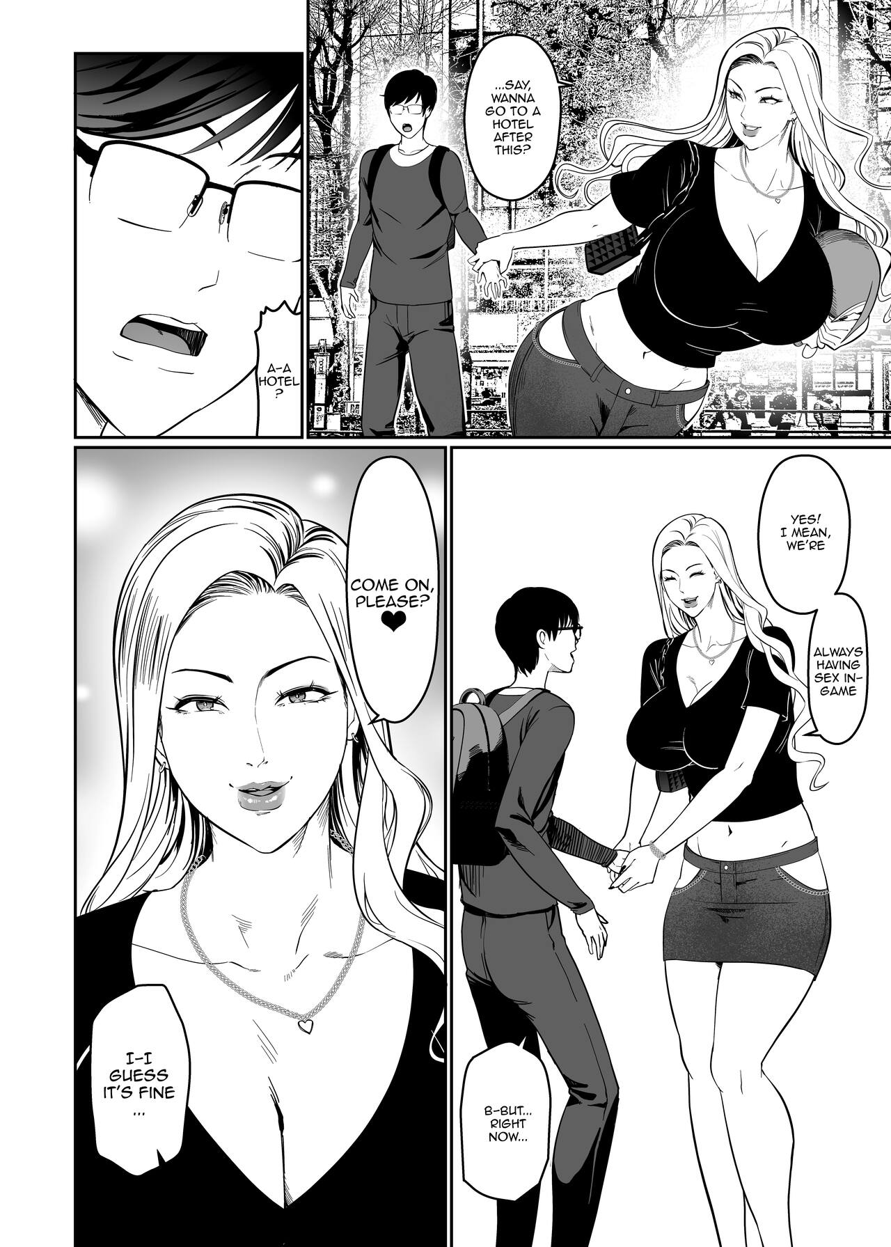 - That Girl Who Was So Pure In-game Turned Out To Be a Tall Gyaru page 10 full