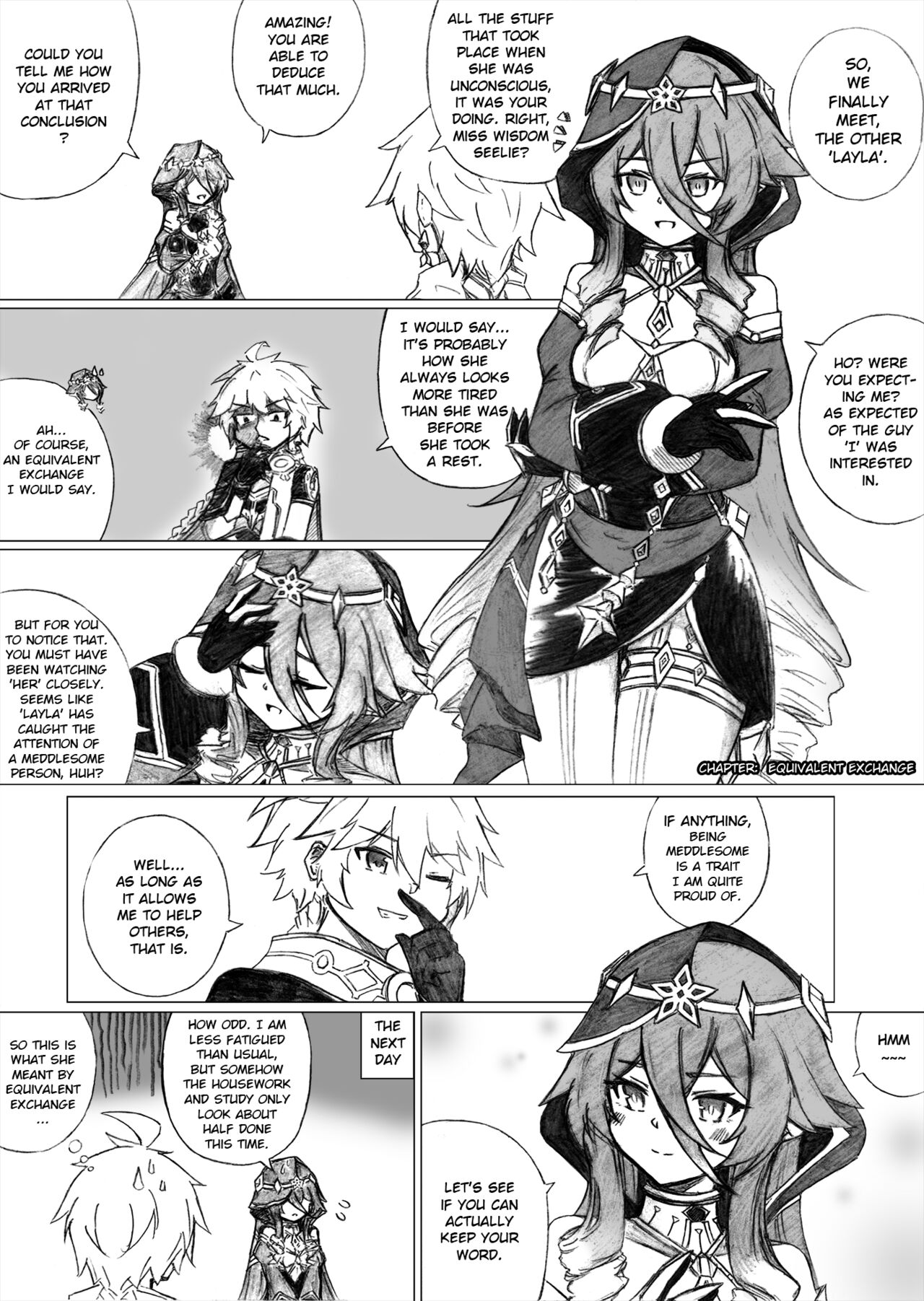 KuroCrimson Genshin Impact Manga Vol 6 page 12 full