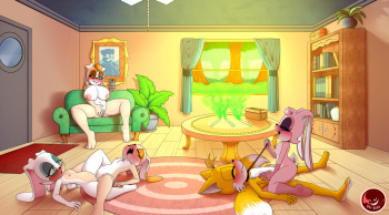 [DEXstar] Bunny Orgy cover