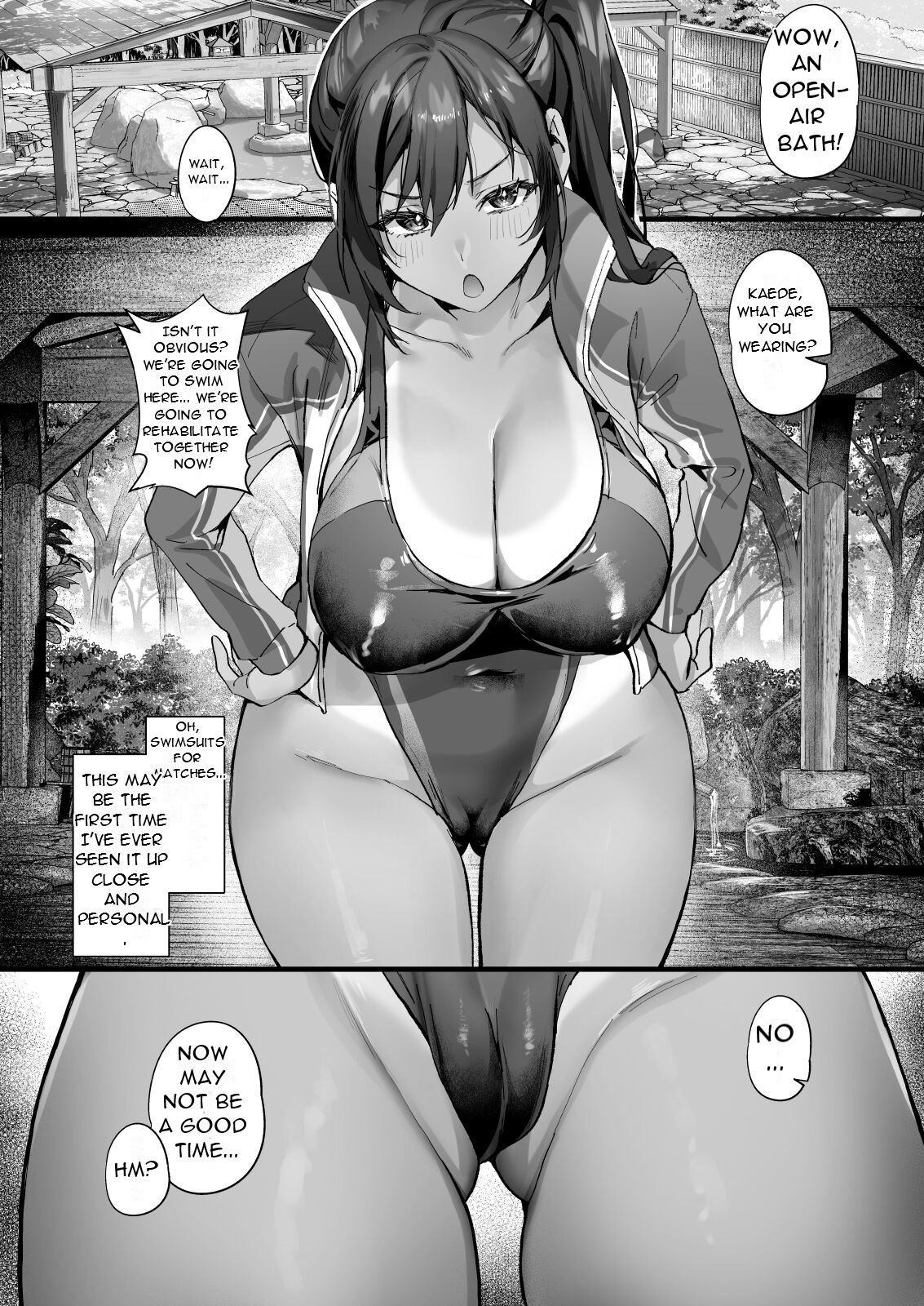 Hiyakeato no Musume to Fuufu ni Natta Sono Yoru, Gibo mo Ukkari Haramasete Shimau Natsu | On the Night I Became a Couple With My Tanned Wife, I Accidentally Impregnated Mother-in-law Too page 6 full