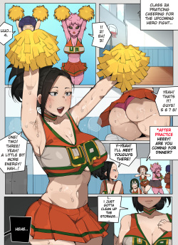 Secret Cheerleading Practice