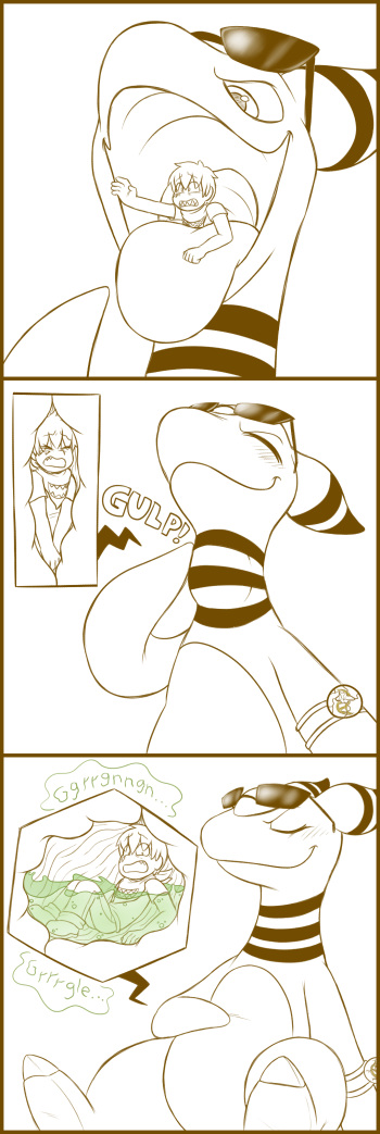 SharkDiaries art gallery (vore) cover