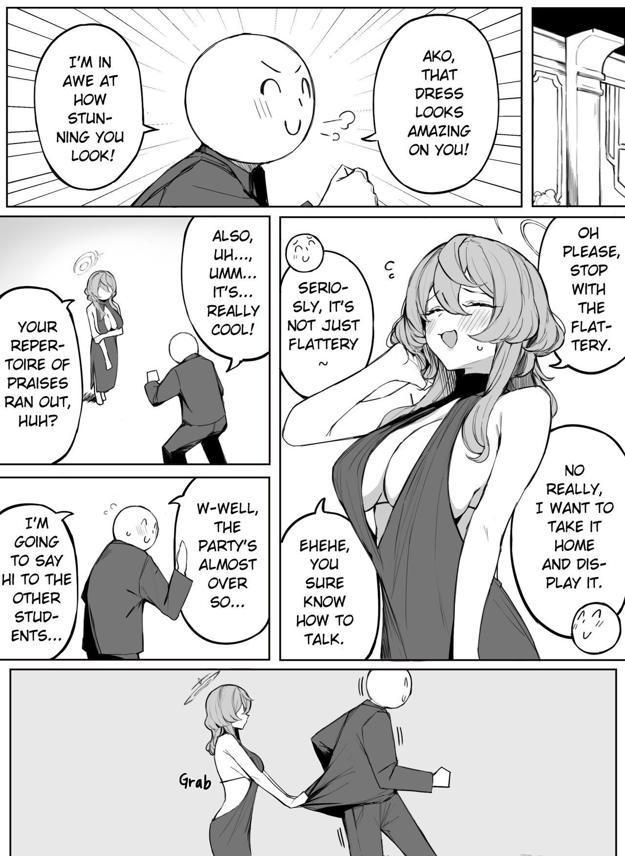 Lewd Ako | Ako Ecchi page 1 full