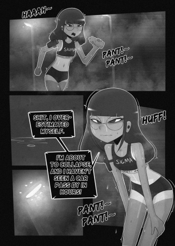 [ElsiMain] Exhausted jogger gets captured by succubus in disguise cover