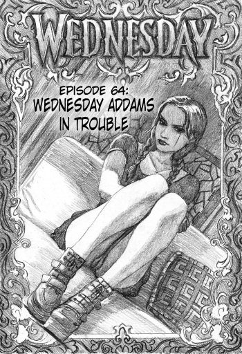 [Hana Ohikori] Wednesday Addams in Trouble (Addams Family) cover