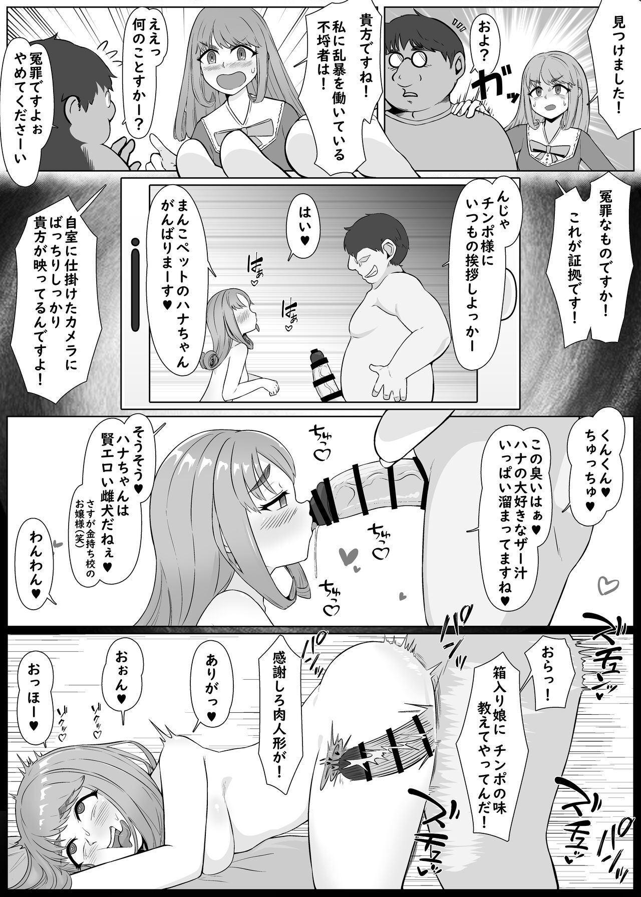 nan ya tteta no watashi! ? - Hakoiri ojōsama ga kuro bitchi ni tenraku suru made - page 4 full