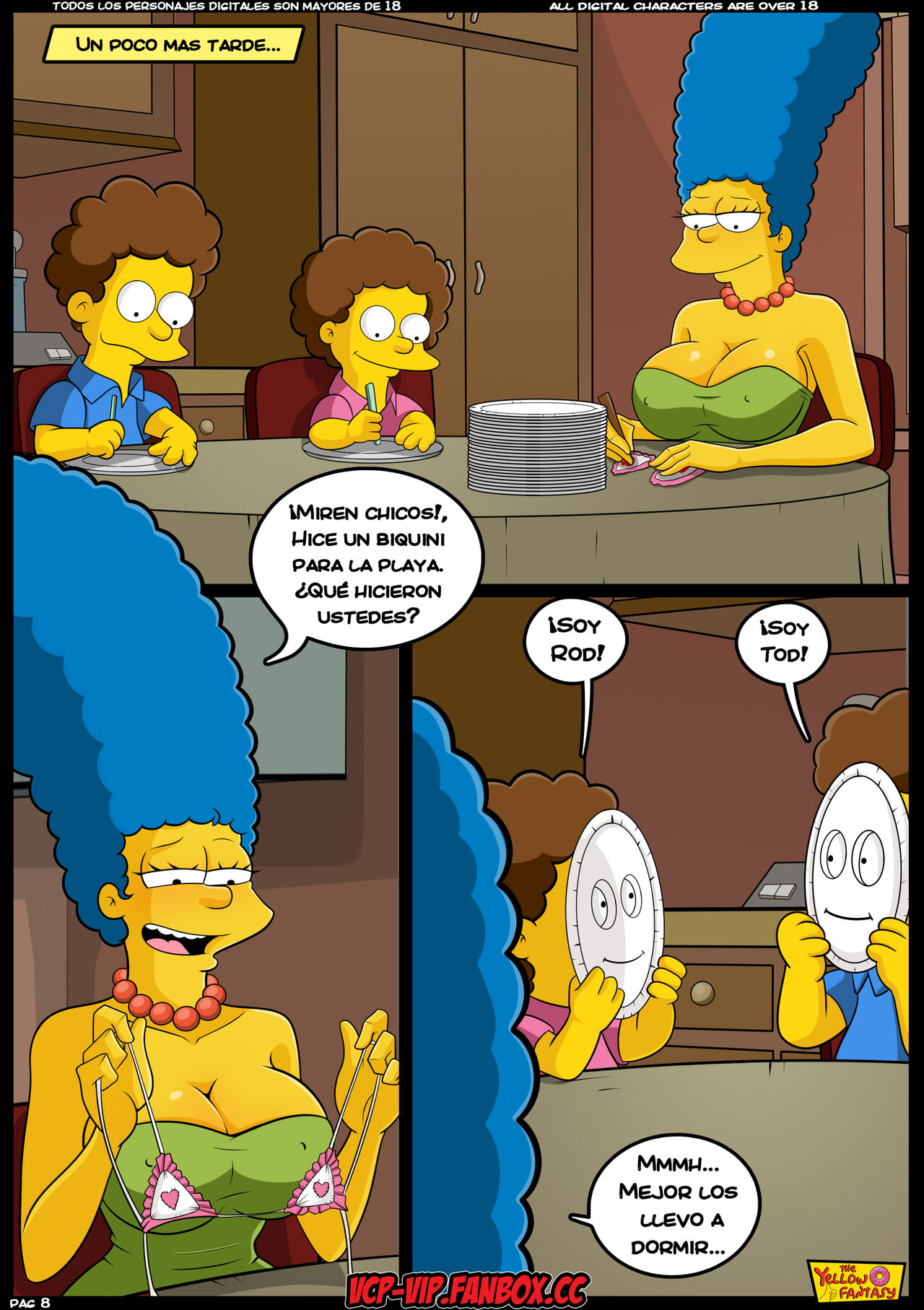The Yellow Fantasy:Niñera sin Niñera   Ongoing page 9 full