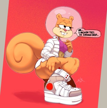 [SixSidesOfHead] Sandy Cheeks (Spongebob Squarepants) cover