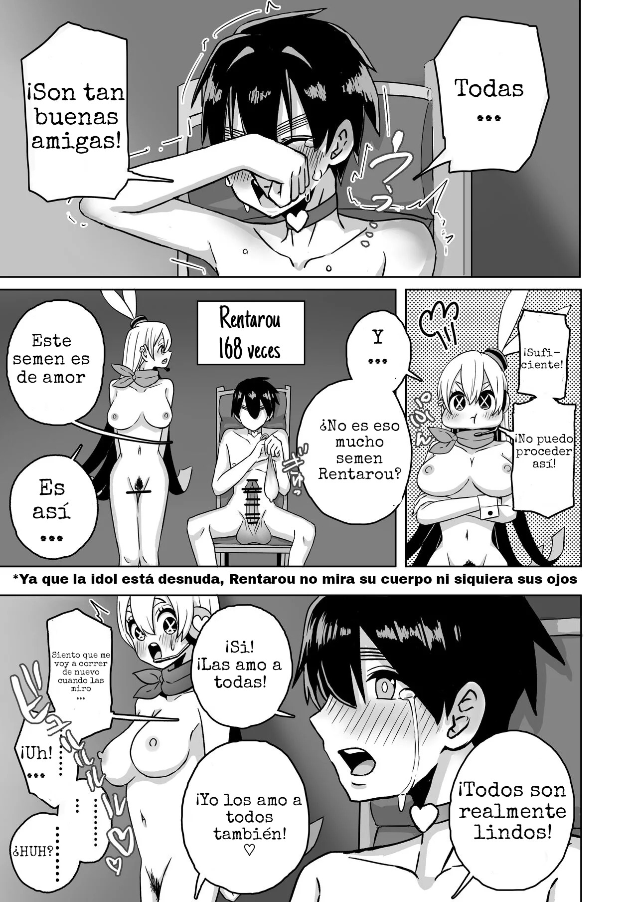 Rentarou Family Les Sex Taikai | La familia Rentarou en un Torneo de Sexo Lésbico Tournament page 11 full