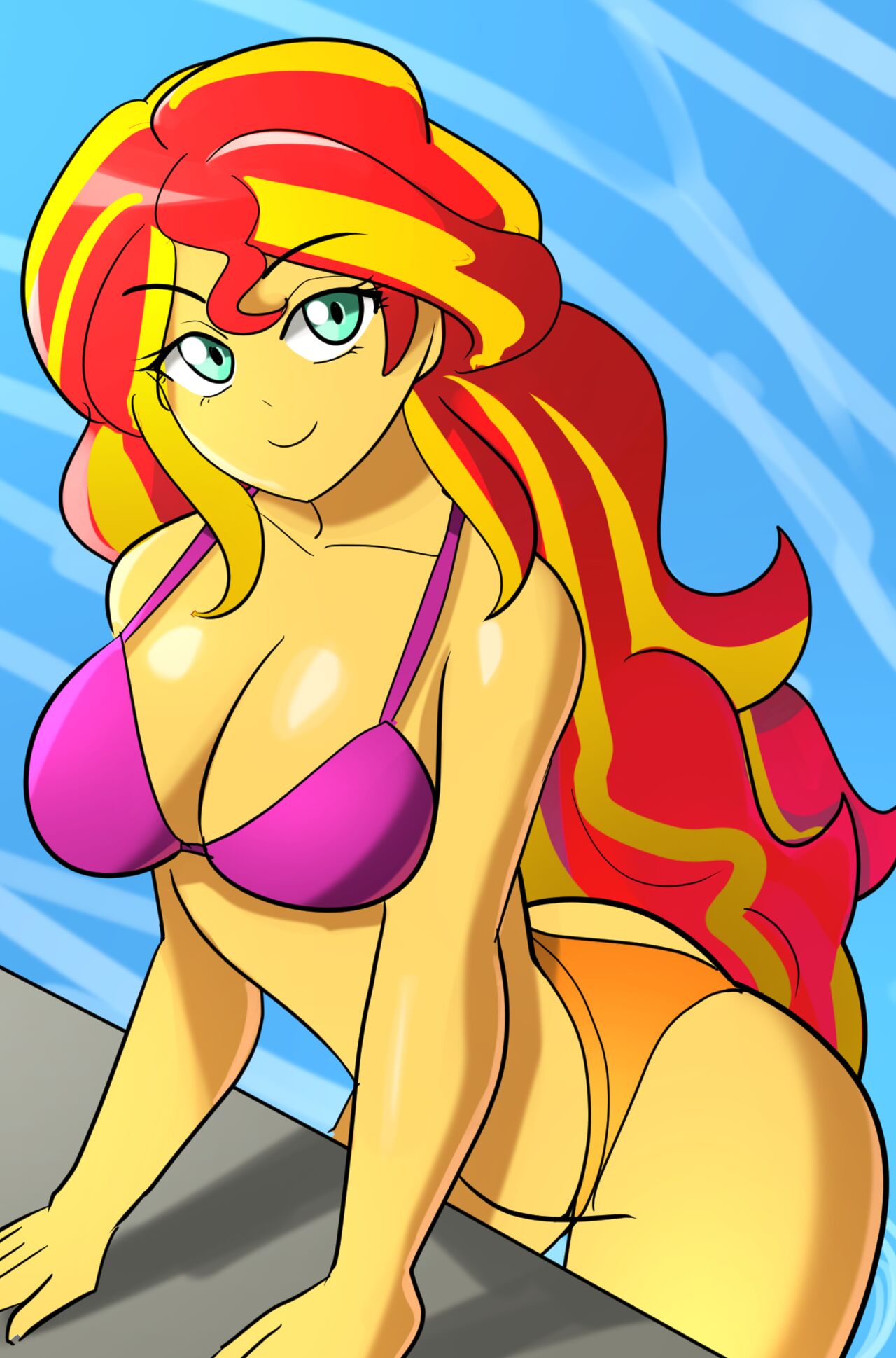 Sunset Shimmer page 1 full