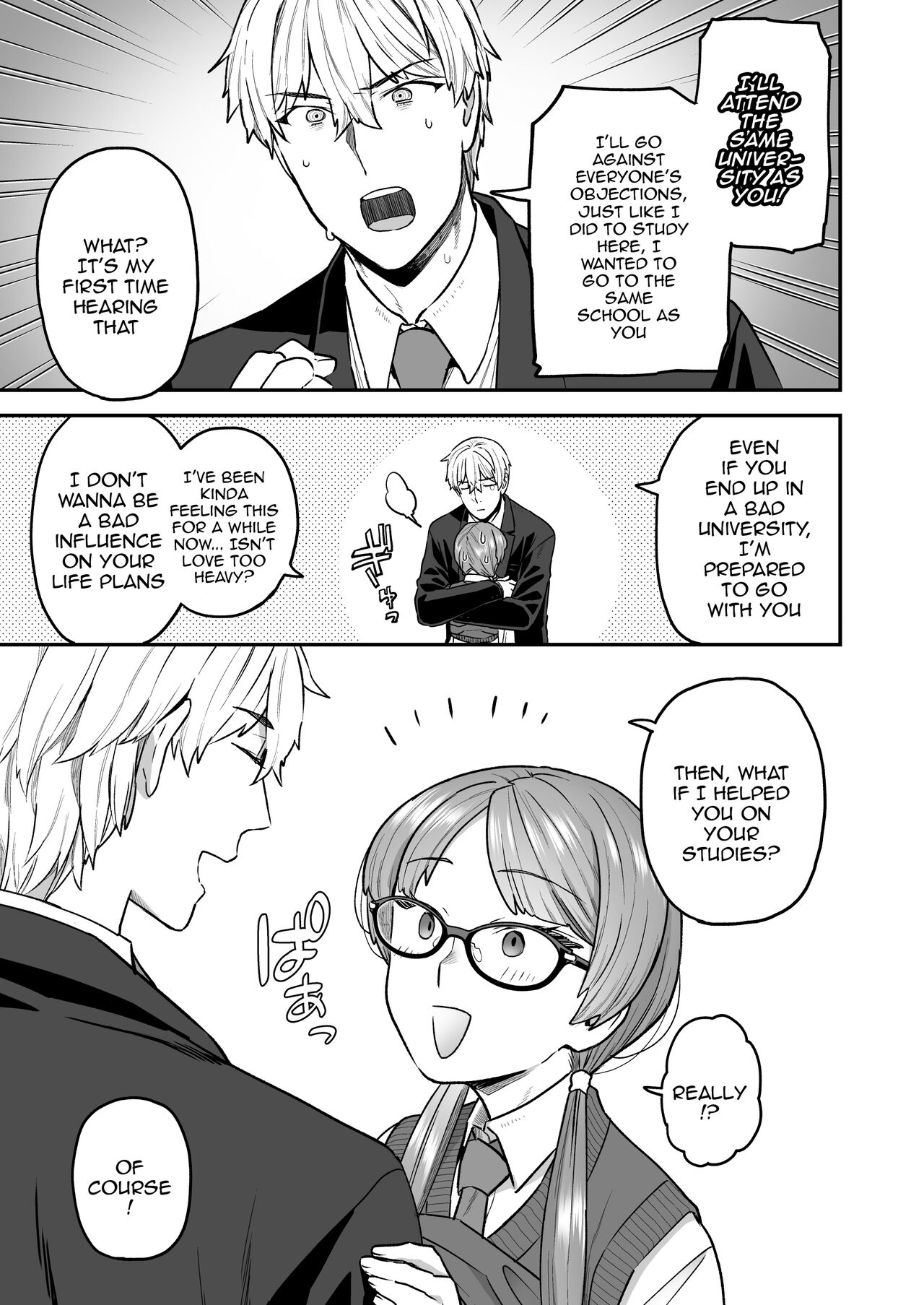 Iinchou to Mitsuda-kun no o Benkyou Kai | Study Meetup Between Mitsuda-kun And The Class President page 8 full