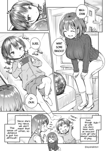 [Ayanakitori] Meikko to Okki suru Futanari Ochinchin | My Niece and Her Hard Futanari Penis [English] [Tabunne Scans][Decensored] cover