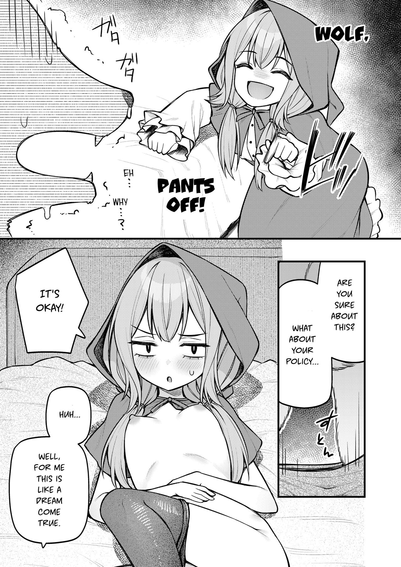 Akazukin to Fujimi no Ookami-san Zenpen | Little Red Riding Hood and the Immortal Wolf Part 1 page 11 full