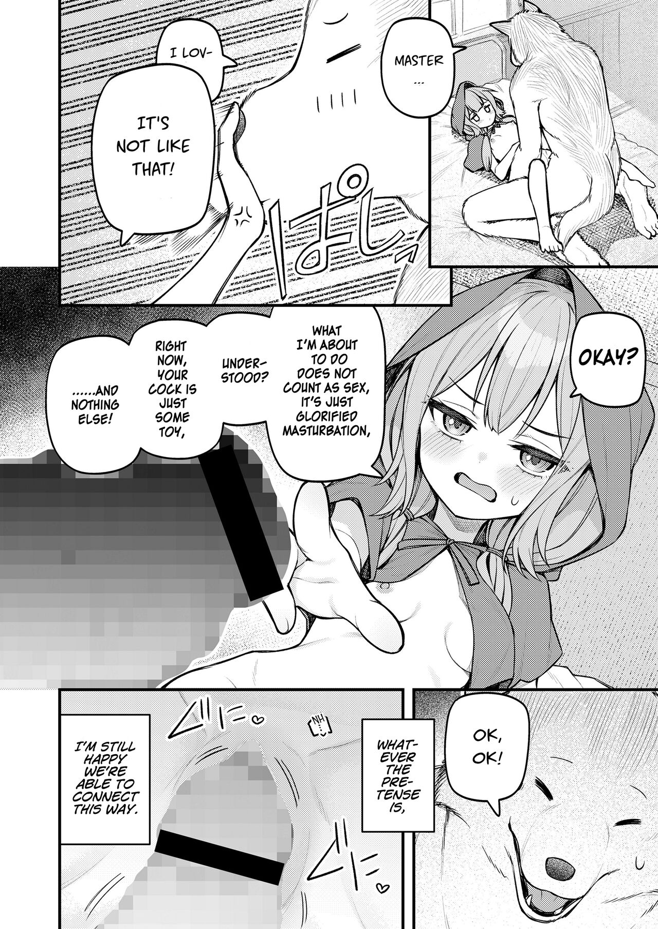 Akazukin to Fujimi no Ookami-san Zenpen | Little Red Riding Hood and the Immortal Wolf Part 1 page 12 full