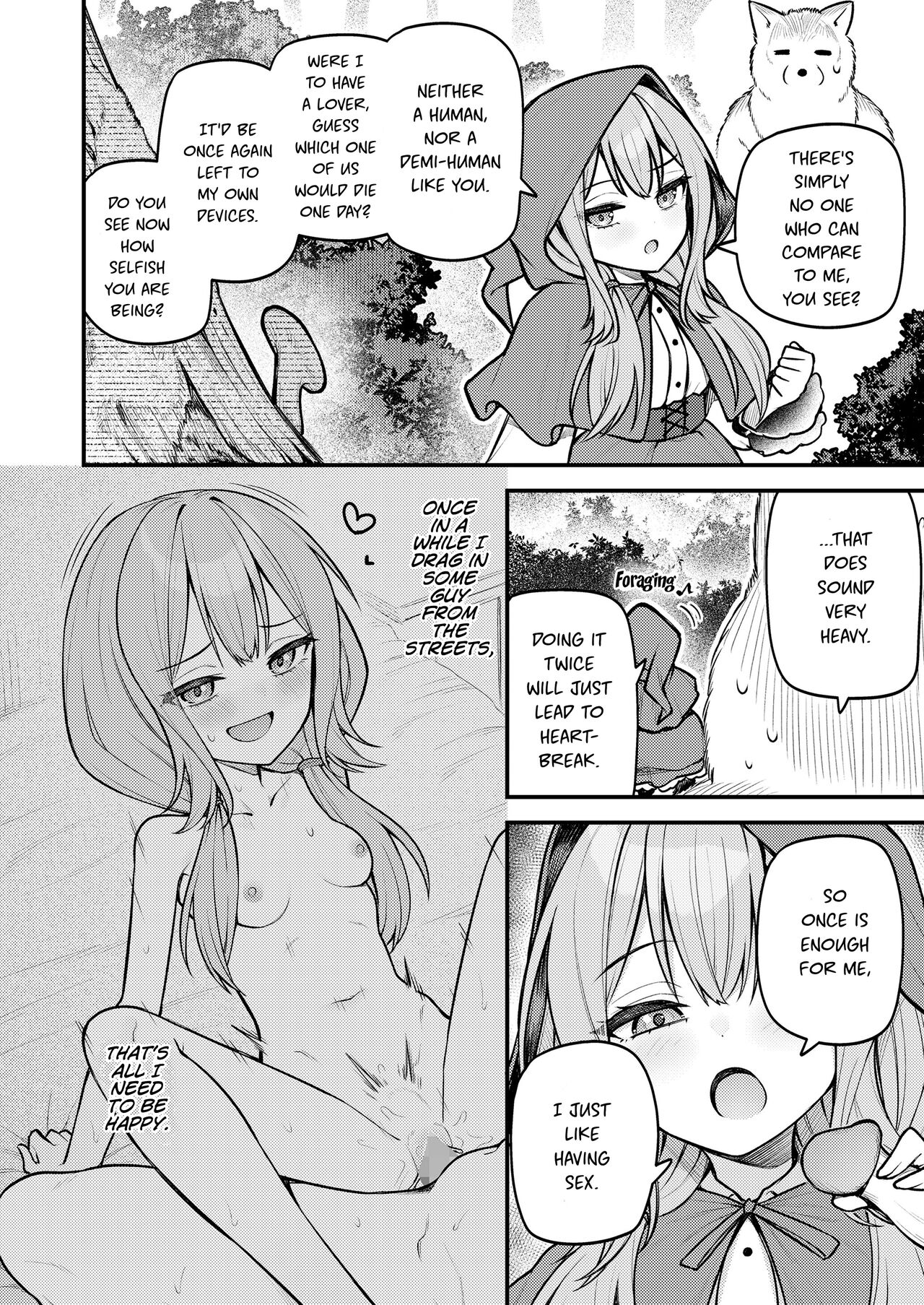 Akazukin to Fujimi no Ookami-san Zenpen | Little Red Riding Hood and the Immortal Wolf Part 1 page 6 full
