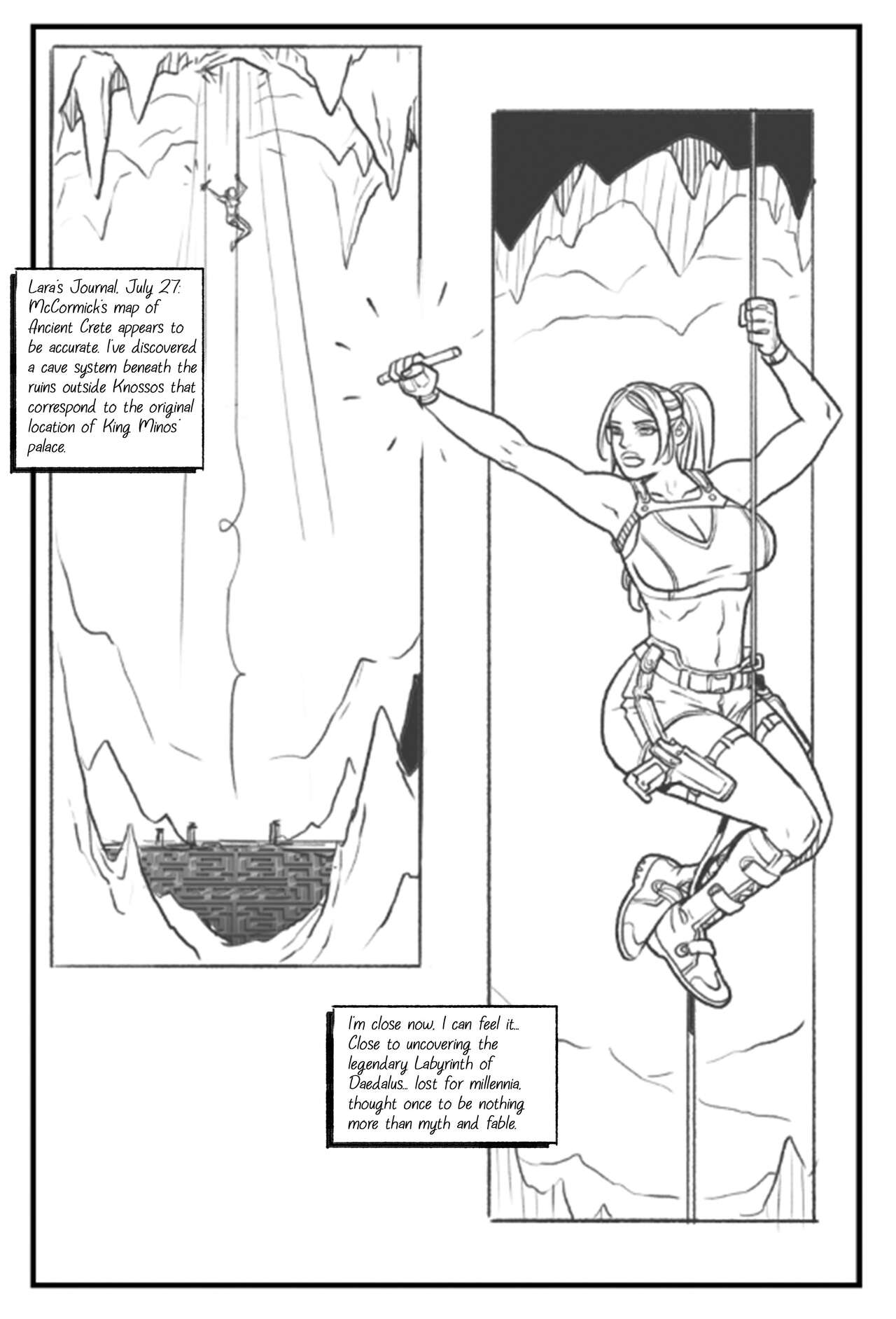 Lara Croft - Labyrinth of the Minotaur page 2 full