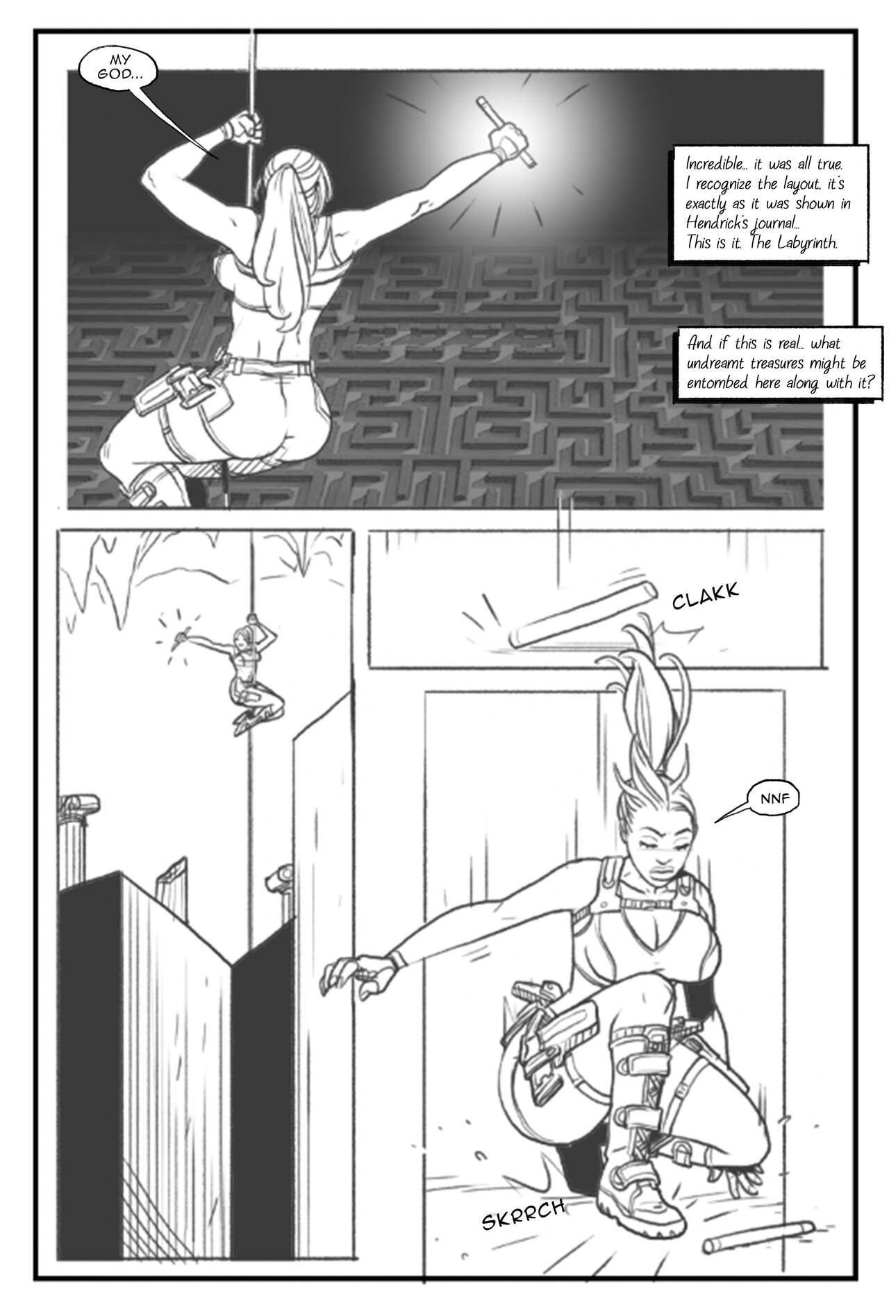 Lara Croft - Labyrinth of the Minotaur page 3 full