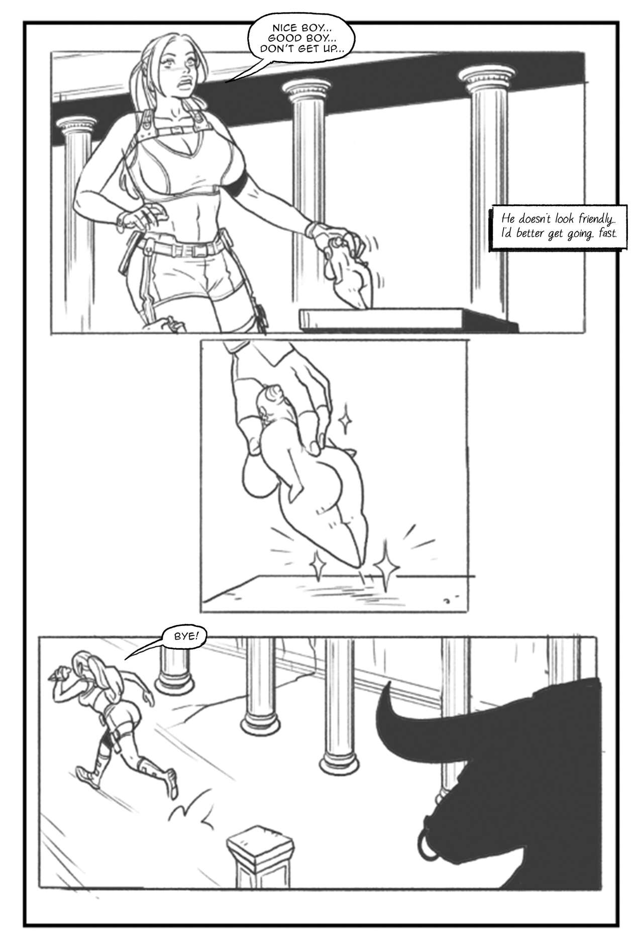 Lara Croft - Labyrinth of the Minotaur page 7 full