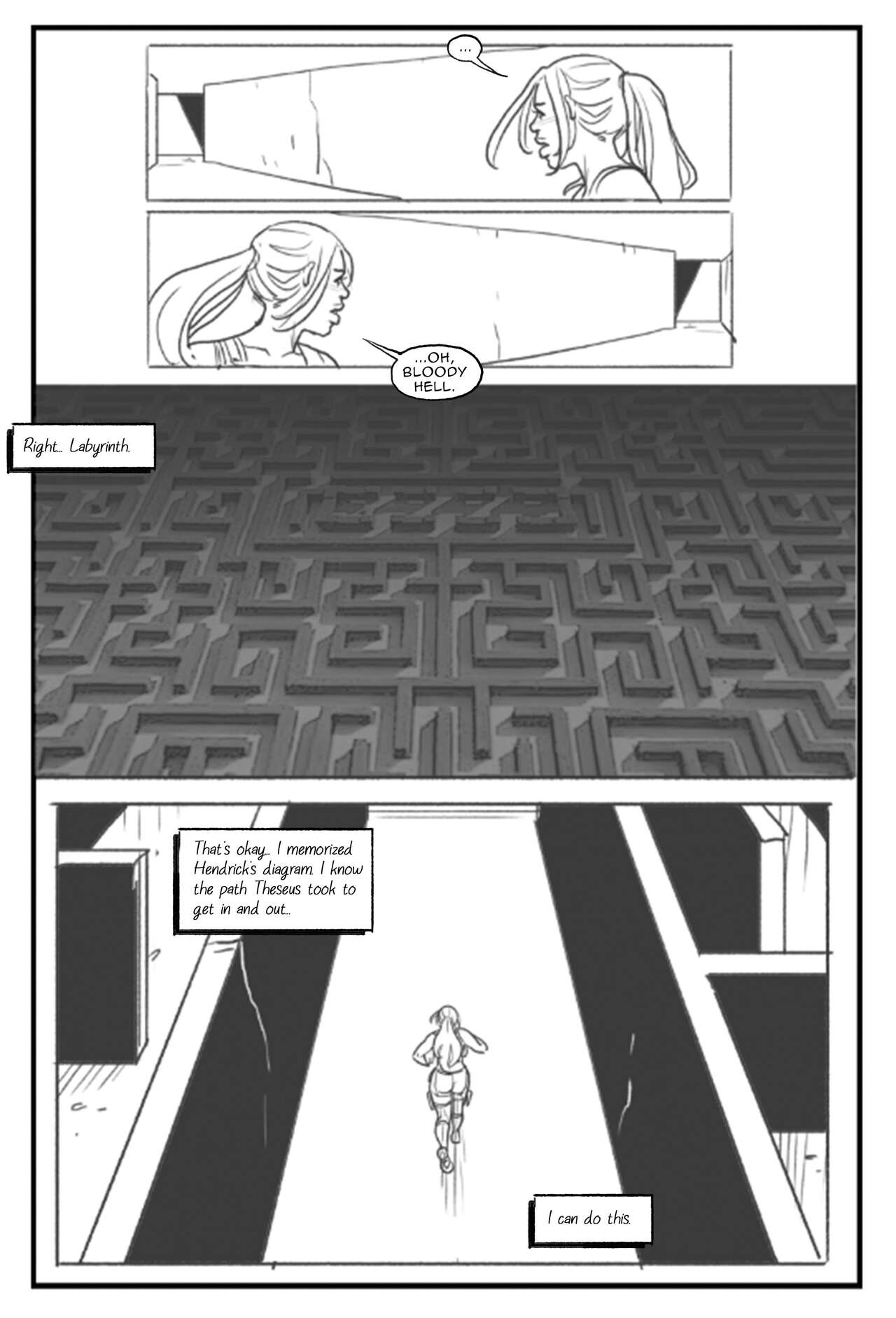 Lara Croft - Labyrinth of the Minotaur page 9 full