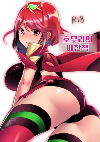 [Abura Mamire (Aburai Yui)] Homura no Ecchi na Hon | 호무라의 야한 책 (Xenoblade Chronicles 2) [Korean] [Digital] cover