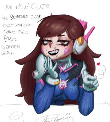 [Lord Moku] A date with D.V.A (OverWatch) cover