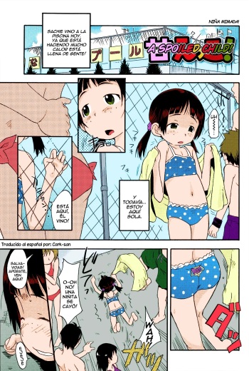 [Isawa Nohri] Amaekko! | Una Niña Mimada (Kusuguttaino…Suki) [Spanish] [TedKuma] [Decensored] [Colorized] cover