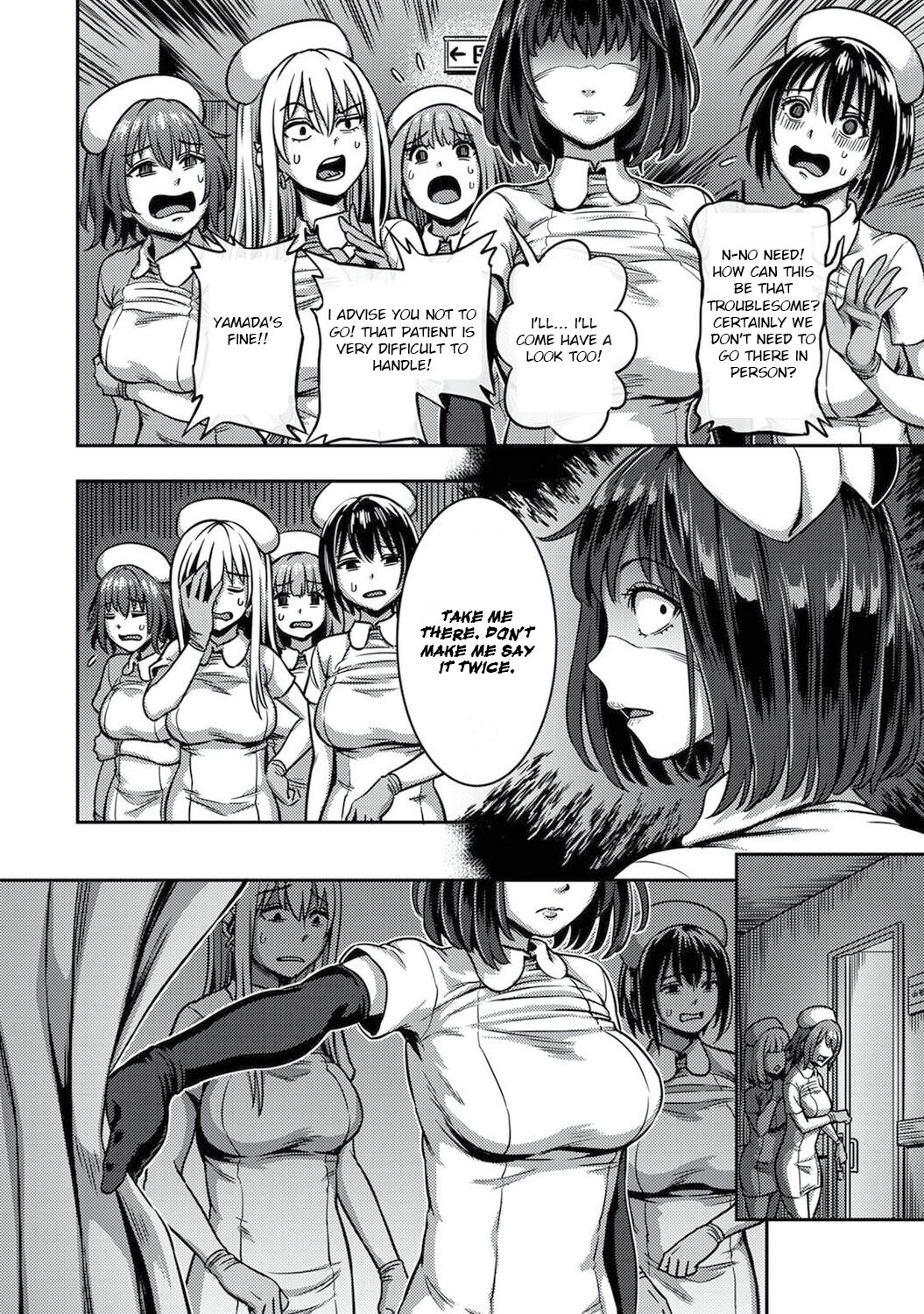 Sakusei Byoutou ~Seikaku Saiaku no Nurse shika Inai Byouin de Shasei Kanri Seikatsu~ Ch. 5.5 | Life in a Hospital With Only the Worst Nurses! Ch. 5.5 page 12 full