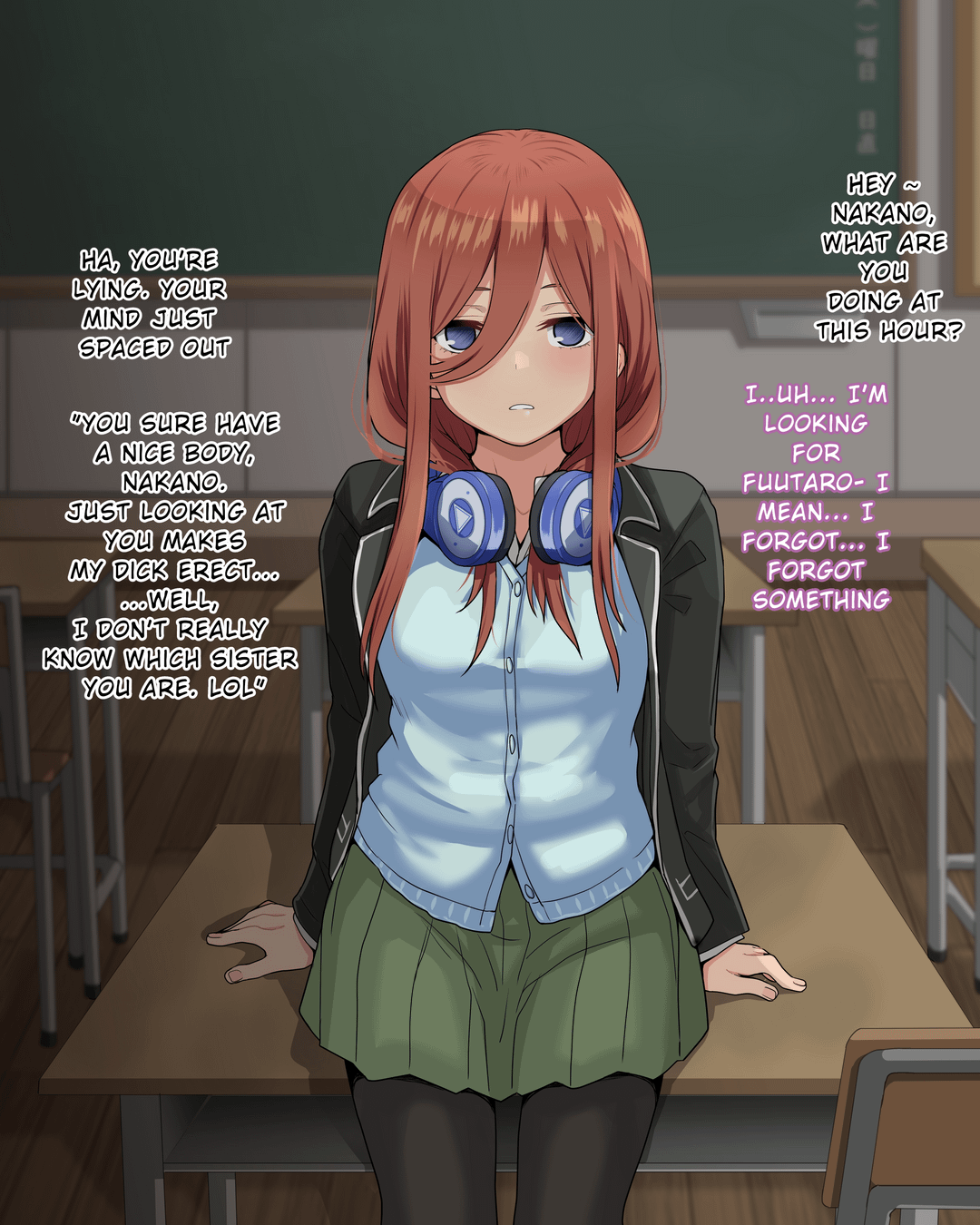 3/5 Ryoujoku   | Miku Nakano ~Netorare~ page 2 full