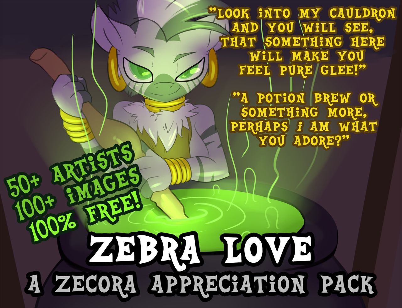 Zecora Love Art Pack page 1 full
