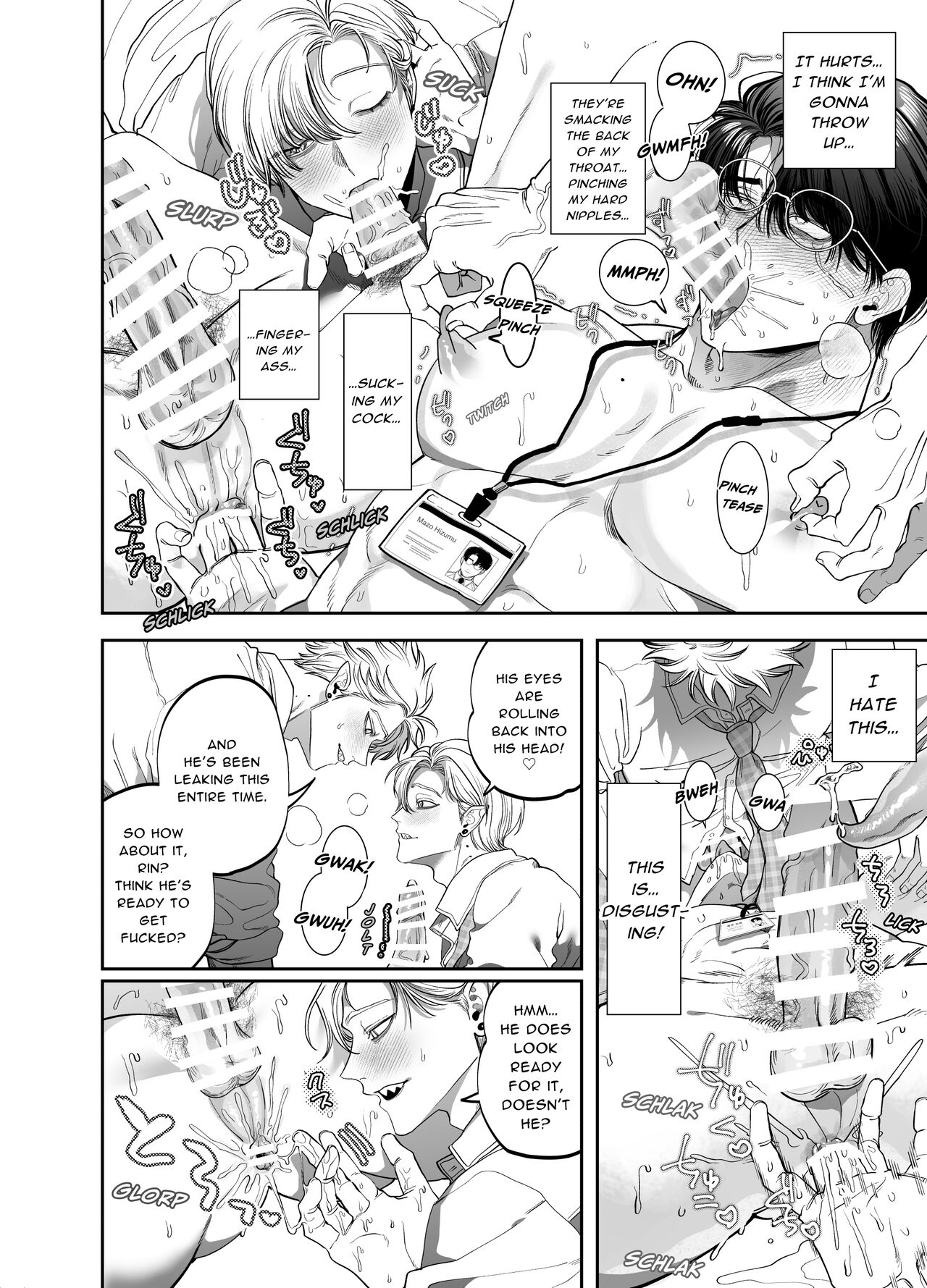 Teach us, Mazo-Sensei! ~Ravished and Corrupted by the Delinquent Sadist Brothers I Teach~ page 11 full