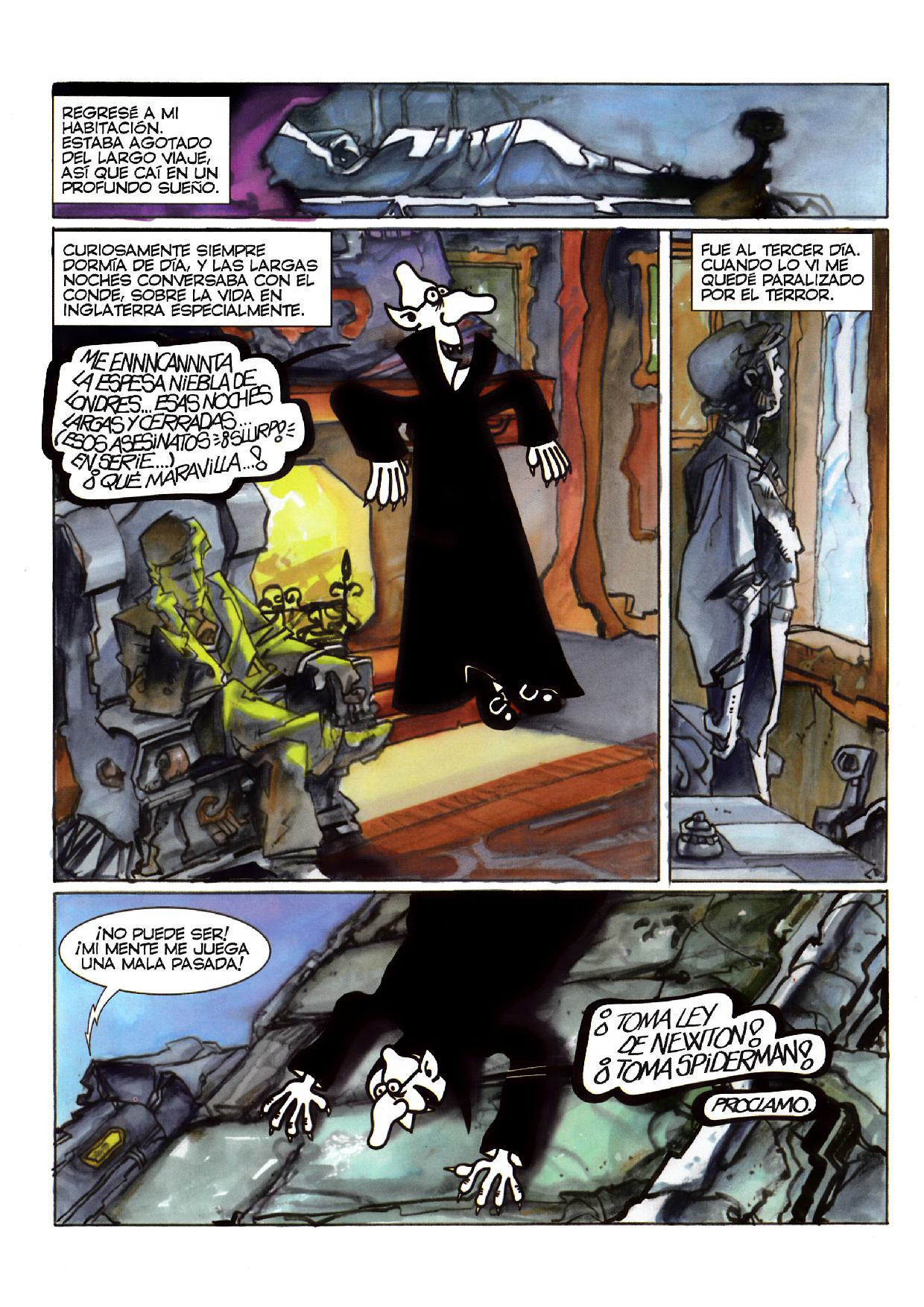 Horreibols and Terrifics Books - DRACULA page 12 full