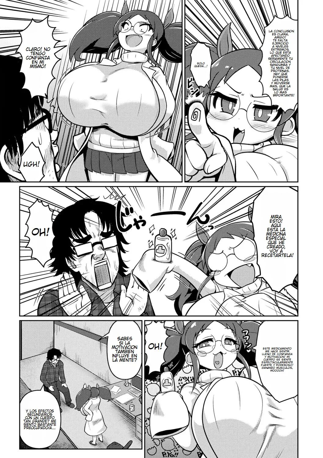 Kyokon Ma Kaizou! Zenbu Irechau | Una Loli de Grandes Tetas me la Puso Dura de Nuevo page 5 full