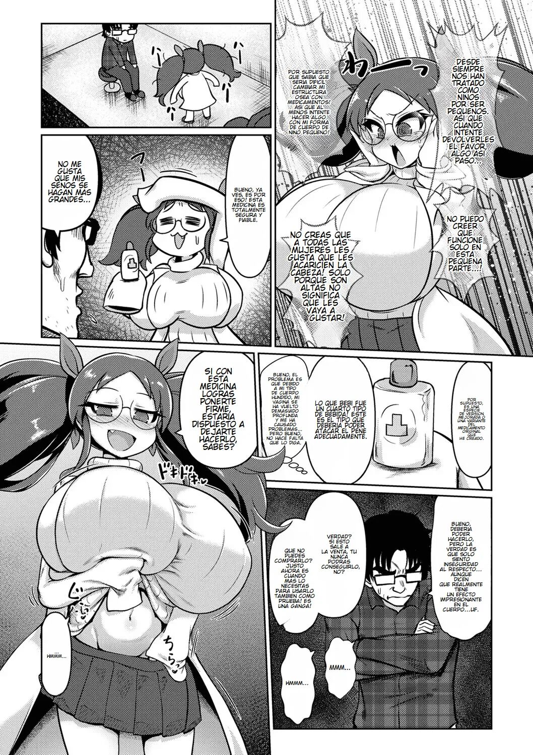 Kyokon Ma Kaizou! Zenbu Irechau | Una Loli de Grandes Tetas me la Puso Dura de Nuevo page 7 full