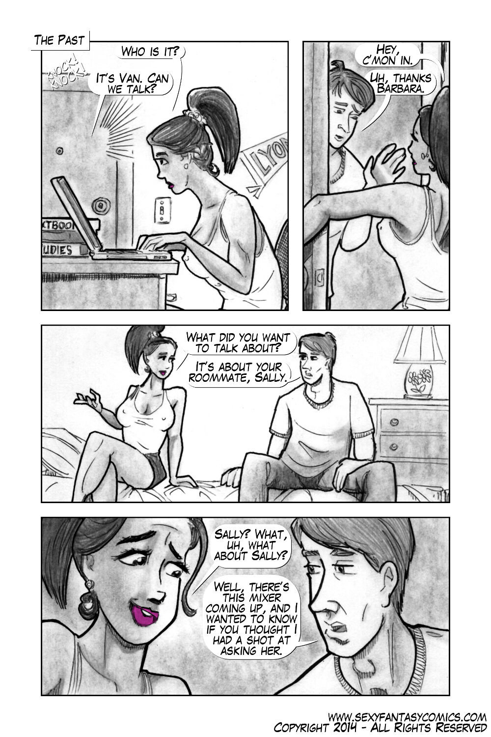 Single Blonde Genie  by Dan Standing page 1 full