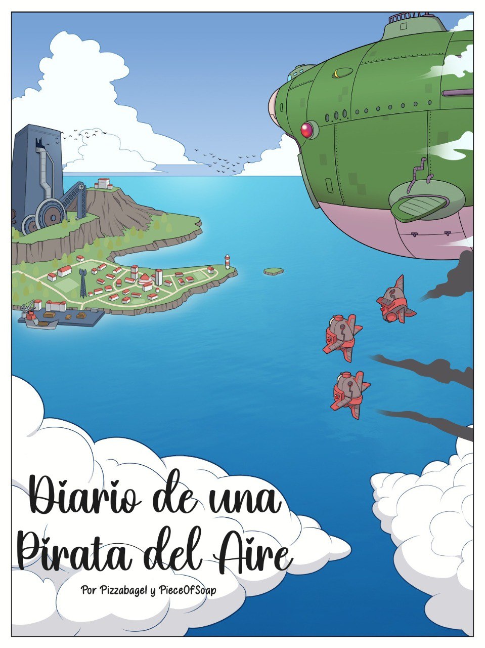Artista - Pizzabagel / Diario De Un Pirata Aérea - COMIC ESPAÑOL page 1 full
