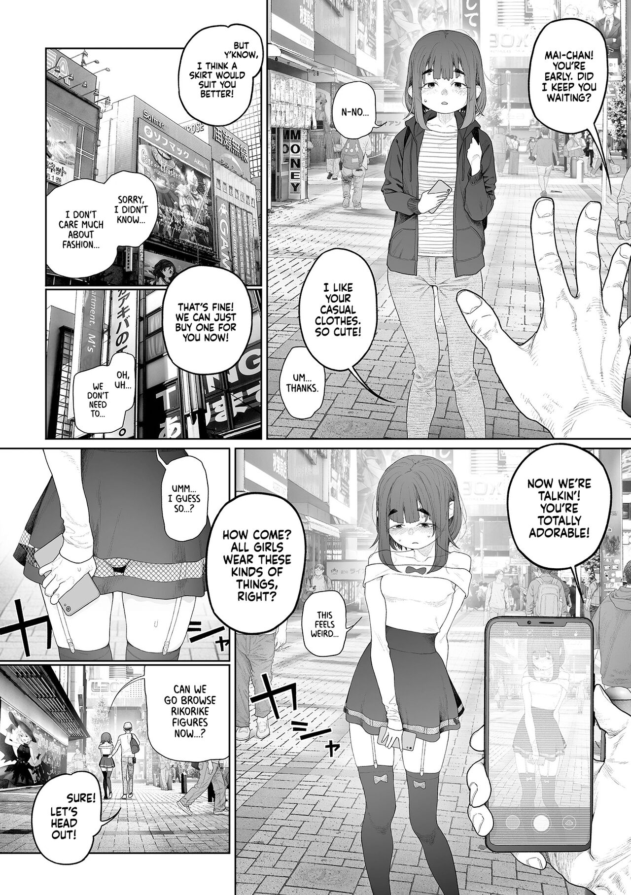 Jimi de, Shoukyokuteki de, Eroi. | Plain, Indecisive, Sexy. page 10 full