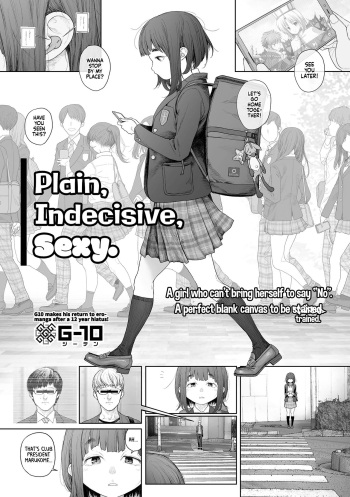 [G-10] Jimi de, Shoukyokuteki de, Eroi. | Plain, Indecisive, Sexy. (COMIC Mate Legend Vol. 57 2024-06) [English] [Xzosk] [Digital] cover