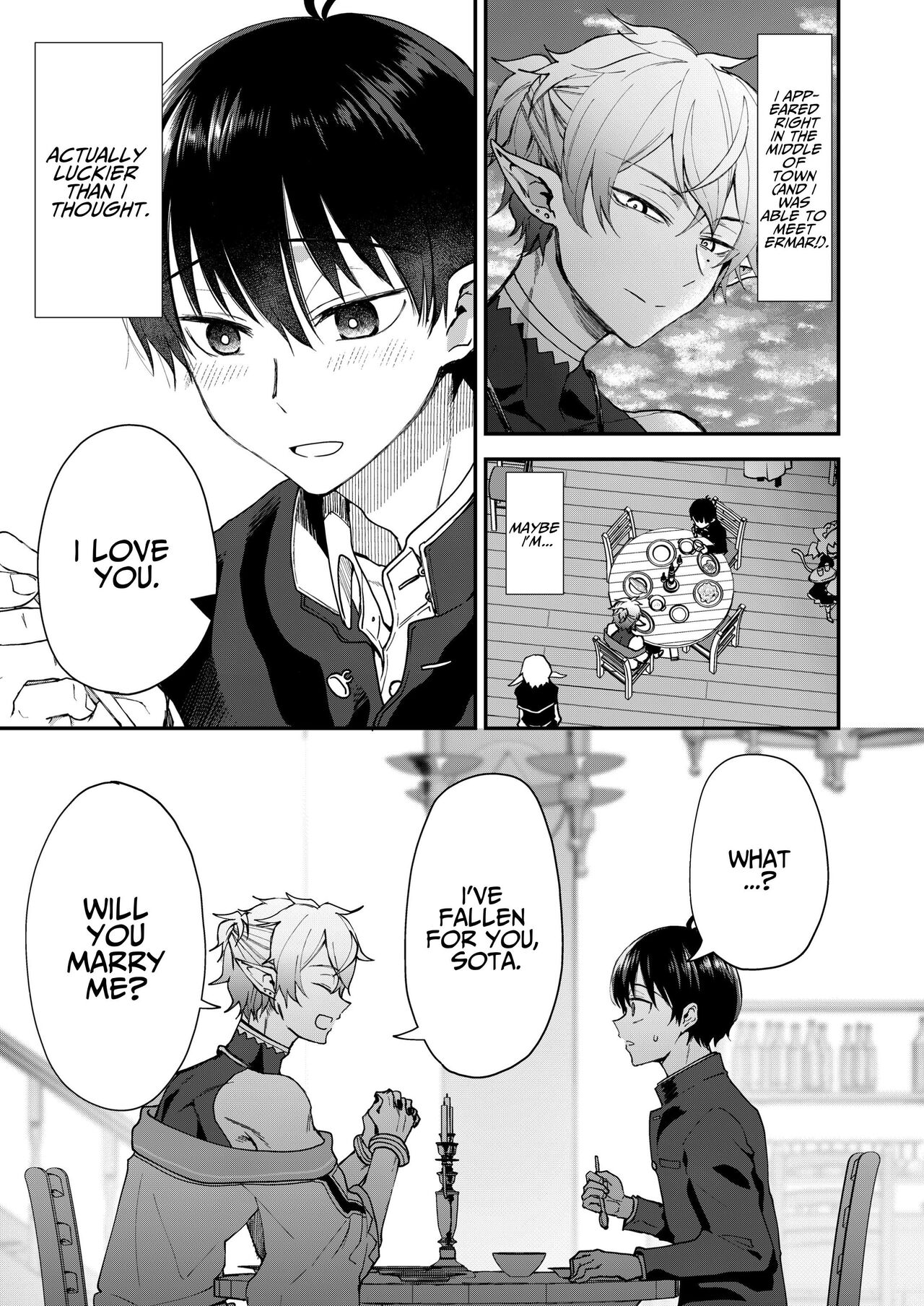 Wedded and Bedded By A Male Elf After My Isekai Teleport page 9 full